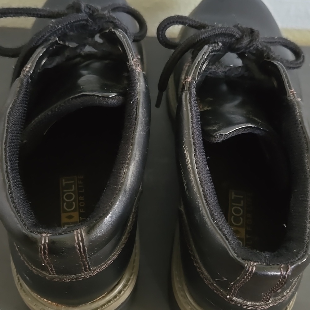 RJ Colt Black Boots Size 9 - Picture 4 of 11